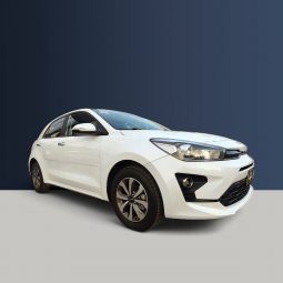 Kia Rio EX 2022 seminuevo color blanco en Ciudad Obregón Sonora — Autos Luna
